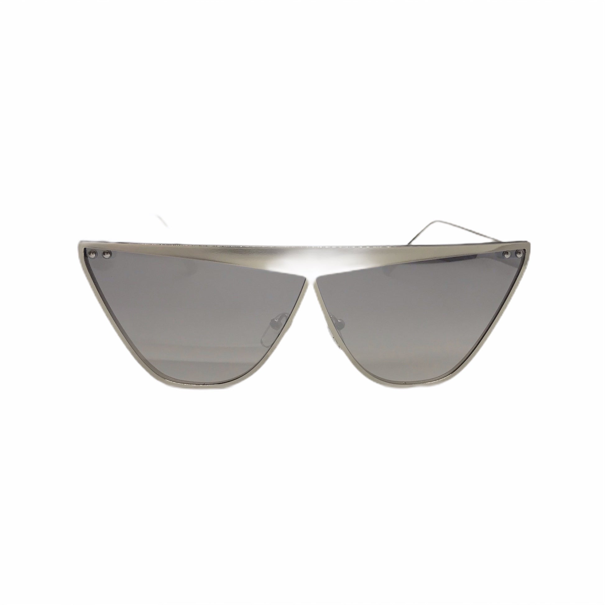 silver cat-eye sunglasses